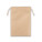 GIFT BAG L. Veľké tepelne zatavené netkané vrecko, 300 x 450 mm — hnedá svetlá