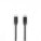 NADELLA. Kábel USB-C na USB-C s opleteným polyesterovým káblom (60 W) a magnetickým systémom pre jednoduché navíjanie - 97220-103-a - variant 