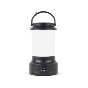 Nordic Drift Everest RCS Jasná kempingová lampa s kľukou — čierna