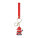 SANTACHARM Prívesok na kľúče, tvar Santa - cx1605-05-open - variant 