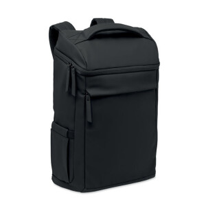 BOULDER Batoh na 15" notebook z PU — čierna