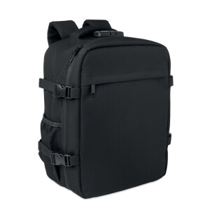 LOCK&GO Batoh 15" z RPET, 20 l — čierna
