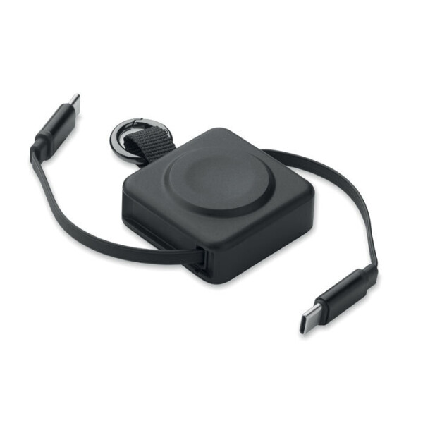 SKILFUL Zaťahovací 100W kábel USB-C
