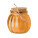PUMPKIN Sviečka z rastlinného vosku — oranžová