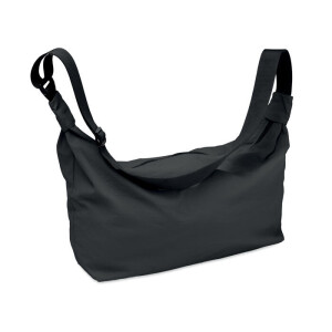 SLING Nylonová crossbody taška — čierna