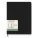 Diár Moleskine 2027 - tvrdé dosky, XL, týždenný, čierny a modrý — čierna