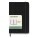 Diár Moleskine 2027 - tvrdé dosky, L, týždenný, horizontálny, čierny — čierna