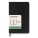 Diár Moleskine 2027 - mäkké dosky, S, týždenný, horizontálny, čierny — čierna