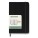 Diár Moleskine 2027 - tvrdé dosky, L, týždenný, vertikálny, čierny — čierna