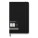 Diár Moleskine PRO 2027 - tvrdé dosky, L, týždenný, vertikálny, čierny — čierna