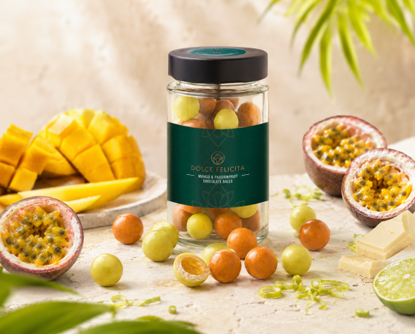 Mango & Marakuja čokoládové guličky