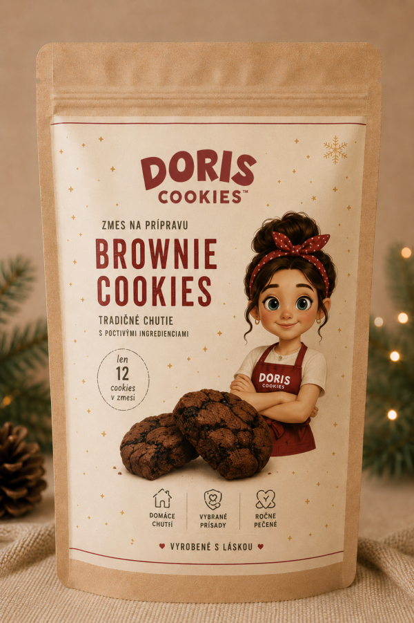 Zmes na prípravu vianočných cookies – doypack