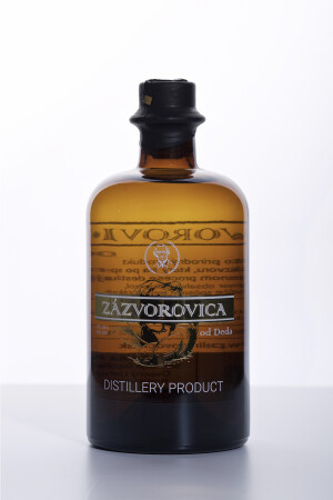 NOVÁ Domáca pálenka od deda Zázvorovica 52 %, 500 ml — hnedá