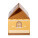 CreaBox Hut darčeková krabička v tvare domčeka - ap715069-c - variant 
