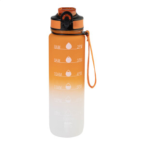 Sipgrade RPET motivačná fľaša — orange