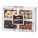 CHOCO MIX BLANC. Darčekové vianočné balenie orechov — biela