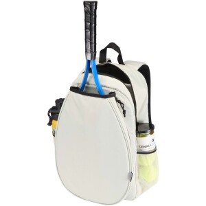 Batoh Varyon 15” GRS z recyklovaného materiálu na padel, 18 l — piesková