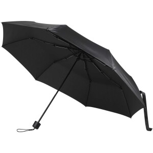 Skladací ručný dáždnik Aaron 23'' — čierna