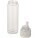 Fľaša na vodu Theron 700 ml z recyklovaného plastu RCS s viečkom s dvojakou funkciou a sklopnou slamkou - 10095001_E1 - variant PF 10095001