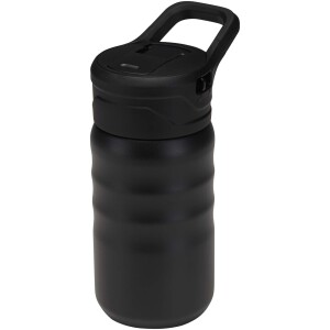 Športová fľaša Knox 350 ml RCS z recyklovanej nerezovej ocele s dvojitou stenou a sklopnou slamkou