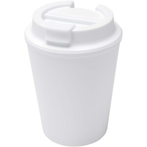 Hrnček Newport s objemom 300 ml s dvojitou stenou — biela