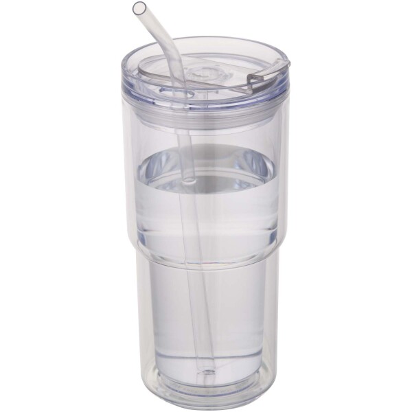 Plastový hrnček Archer s objemom 480 ml s dvojitou stenou