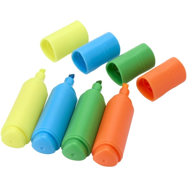 Súprava mini zvýrazňovačov z recyklovaného plastu
