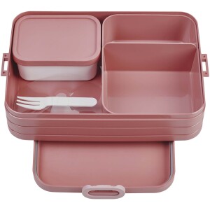 Mepal Take a Break - veľká obedová krabička typu bento, 1500 ml — ružová