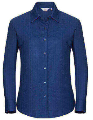 Z932F Ladies´ Long Sleeve Oxford Shirt - Reklamnepredmety