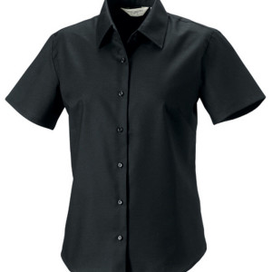 Z933F Ladies´ Short Sleeve Oxford Shirt - Reklamnepredmety