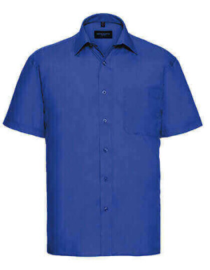 Z935 Men´s Short Sleeve Polycotton Poplin Shirt - Reklamnepredmety