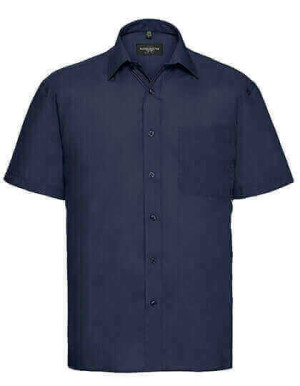 Z935 Men´s Short Sleeve Polycotton Poplin Shirt - Reklamnepredmety