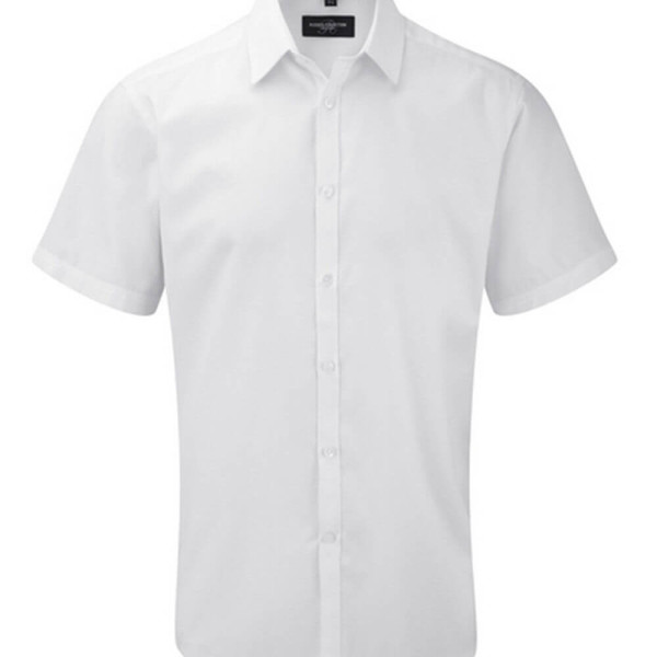 Z963 Men´s Short Sleeve Herringbone Shirt