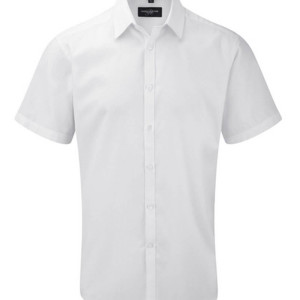 Z963 Men´s Short Sleeve Herringbone Shirt - Reklamnepredmety