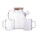 Čajová kanvica s hrnčekmi Girona 1550 ml - 563366 - variant Eg 563366