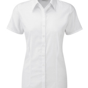 Z963F Ladies´ Short Sleeve Herringbone Shirt - Reklamnepredmety