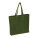 Taška z recyklovanej bavlny Manhattan 280 g/m² — khaki 47 x 9 x 45,5 cm