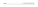 PIAZA TOUCH RE guľôčkové pero kov — biela 138 x 8 mm