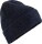 Pletená čiapka "Wool Blend" B 388 — modrá námornícka onesize
