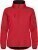 Dámska 3-vrstvová softshellová bunda - Classic Softshell Jkt W — červená XS