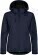 Dámska 3-vrstvová softshellová bunda s kapucňou - Classics Softshell Hoody W — modrá námornícka tmavá XS