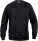 Unisex mikina Basic Roundneck — čierna XS
