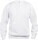 Unisex mikina Basic Roundneck — biela XS