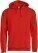 Unisex mikina s kapucňou Basic Hoody — červená XS