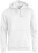 Unisex mikina s kapucňou Basic Hoody — biela XS