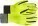 Tréningové rukavice „2 v 1“ Essence Hybrid Glove — strieborná, fluorescenčná žltá 6/XXS
