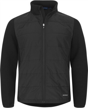 Pánska hybridná strečová bunda - Pemberton Hybrid Jacket M — čierna S