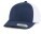 6 panelová šiltovka "2-Tone Trucker" 6606TNU — biela, modrá námornícka onesize
