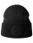 Wind-S Circular Patch Beanie — čierna One Size