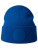 Wind-S Circular Patch Beanie — modrá kráľovská One Size